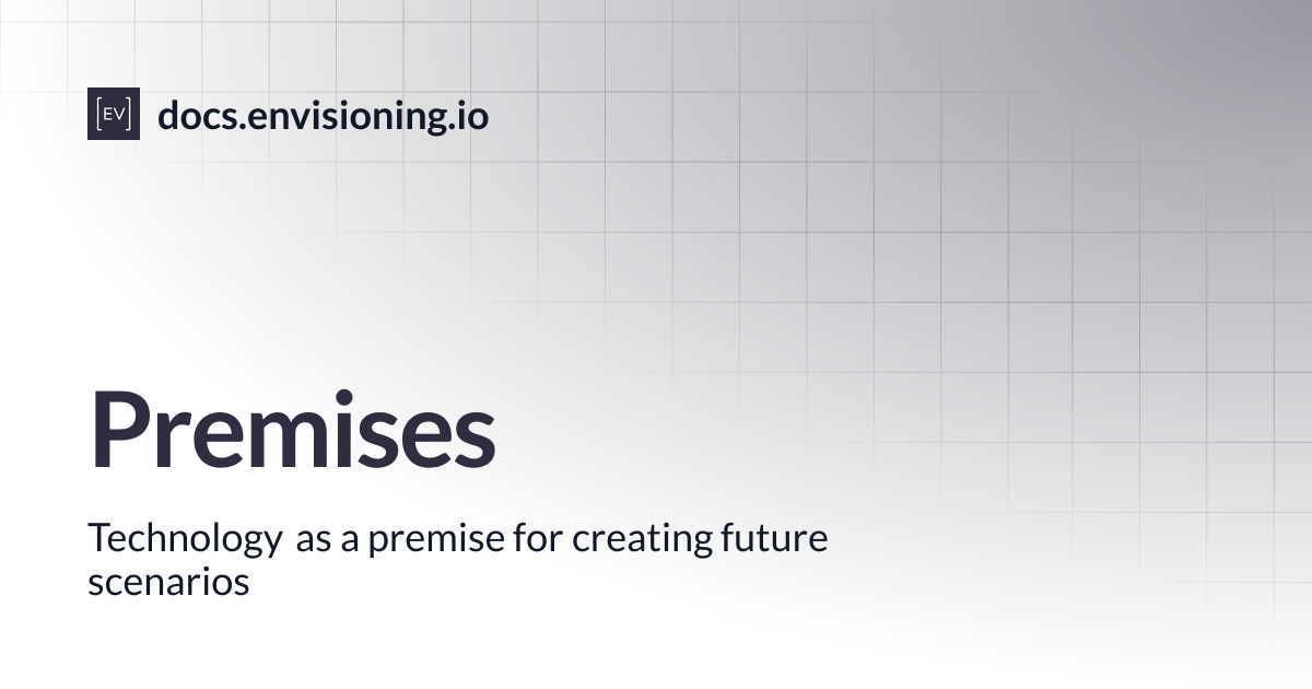 Premises | docs.envisioning.io